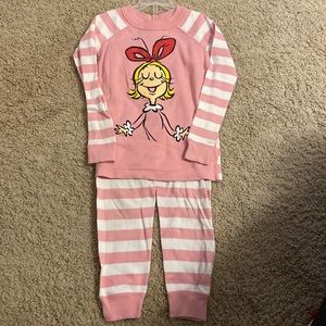 Hanna Anderson Cindy Lou Who PJs sz 4